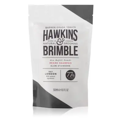 Hawkins & Brimble Beard Shampoo Eco Refill Pouch šampon na vousy náhradní náplň 300 ml