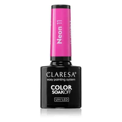 Claresa SoakOff UV/LED Color Neon gelový lak na nehty odstín 11 5 g