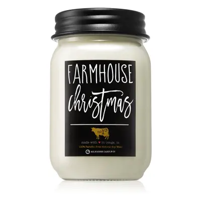 Milkhouse Candle Co. Farmhouse Christmas vonná svíčka Mason Jar 369 g