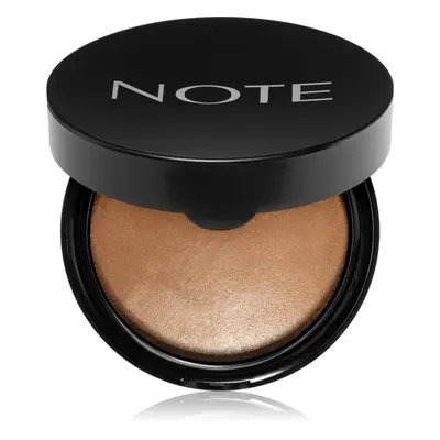 Note Cosmetique Baked Powder rozjasňující zapečený pudr odstín 03 Caramel Cake 10 g