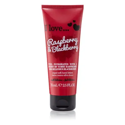 I love... Raspberry & Blackberry krém na ruce 75 ml