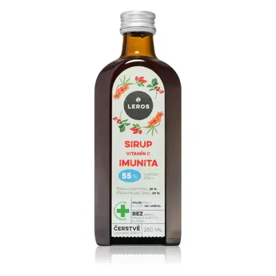 Leros Vitamín C Imunita sirup pro podporu imunitního systému 250 ml