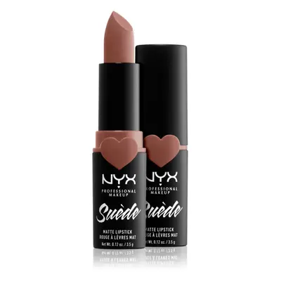 NYX Professional Makeup Suede Matte Lipstick matná rtěnka odstín 02 Dainty Daze 3.5 g