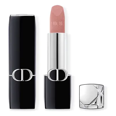 DIOR Rouge Dior dlouhotrvající rtěnka plnitelná odstín 220 Beige Couture Velvet 3,5 g