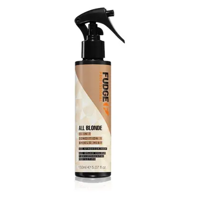 Fudge All Blonde 10 in 1 Condition & Shield Mist vyživující termoochranné mléko pro blond vlasy 