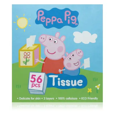 Peppa Pig Tissue papírové kapesníky 56 ks