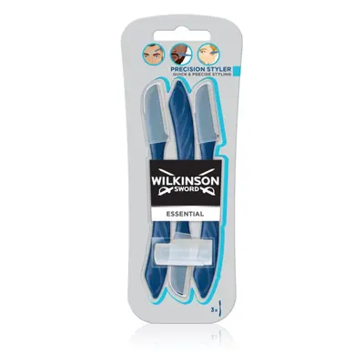 Wilkinson Sword Essential Precision Styler holicí strojek na obočí pro muže 3 ks