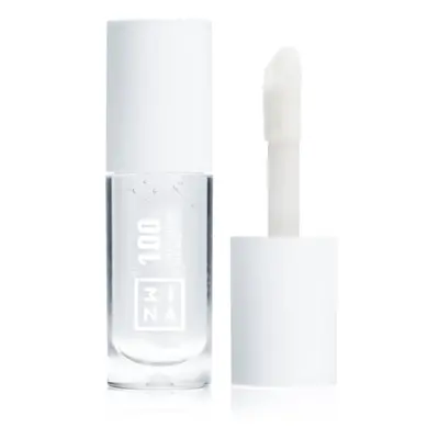 3INA The Color Lip Oil hydratační olej na rty odstín 100 - Crystal clear 4 ml