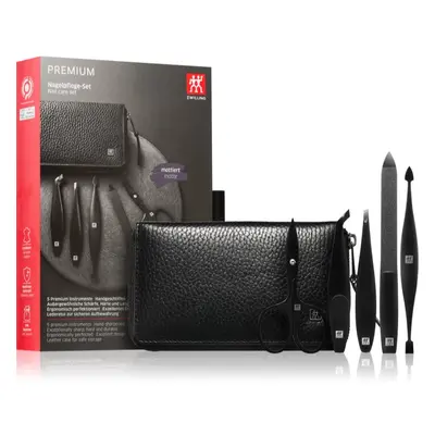 Zwilling Premium Black manikúrní set pro muže