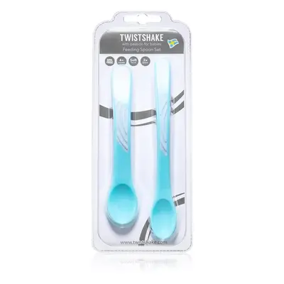 Twistshake Feeding Spoon Set lžička 4+m Pastel Blue 2 ks