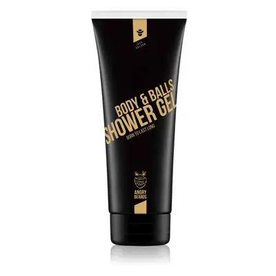 Angry Beards Jack Saloon Shower Gel hydratační sprchový gel pro muže 230 ml