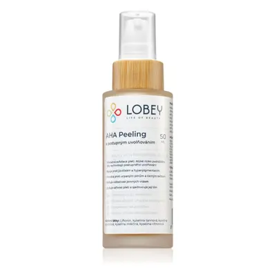 Lobey Skin Care AHA Peeling pleťový peeling s AHA kyselinami 50 ml