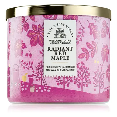 Bath & Body Works Radiant Red Maple vonná svíčka 411 g