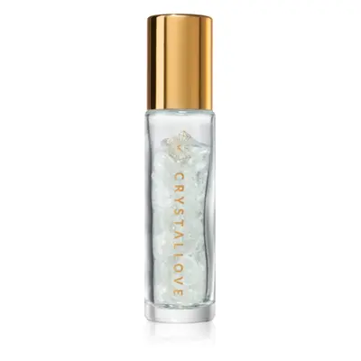 Crystallove Clear Quartz Oil Bottle roll-on s krystaly plnitelný 10 ml