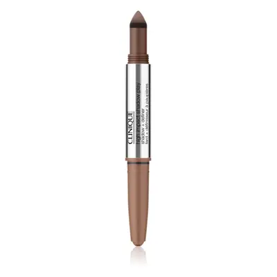 Clinique High Impact Shadow Play™ Shadow & Definer oční stíny v tužce duo odstín Double Latte 1,