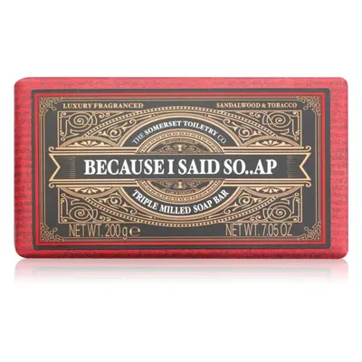 The Somerset Toiletry Co. Distinguished Gentlemen Soap Bar tuhé mýdlo pro muže Santalwood & Toba