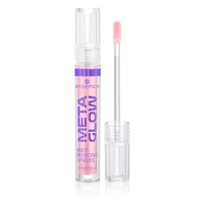 essence META GLOW MULTI-REFLECTIVE lesk na rty s holografickým efektem odstín 02 Digital Pink 3 