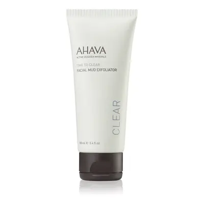 AHAVA Time To Clear bahenní peeling na obličej 100 ml