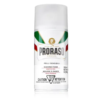 Proraso White pěna na holení pro citlivou pleť 300 ml