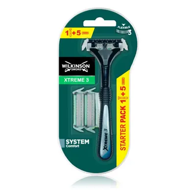 Wilkinson Sword Xtreme 3 Hybrid holicí strojek + náhradní hlavice 5 ks