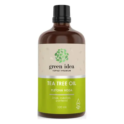 Green Idea Tea Tree Oil pleťová voda bez alkoholu 100 ml