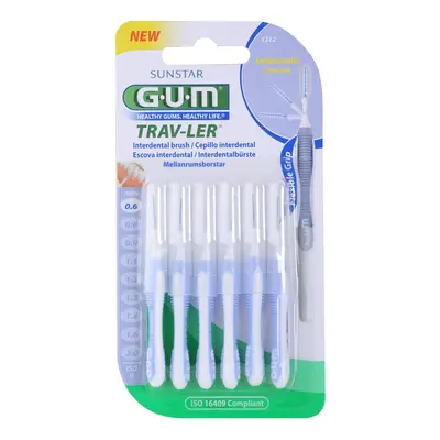 G.U.M Trav-Ler Interdental mezizubní kartáčky 0,6 mm 6 ks