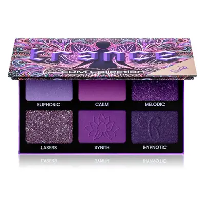 Rude Cosmetics EDM Collection paletka očních stínů odstín Trance 6 g