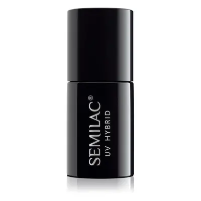 Semilac UV Hybrid Top No Wipe Real Color gelový vrchní lak na nehty 7 ml