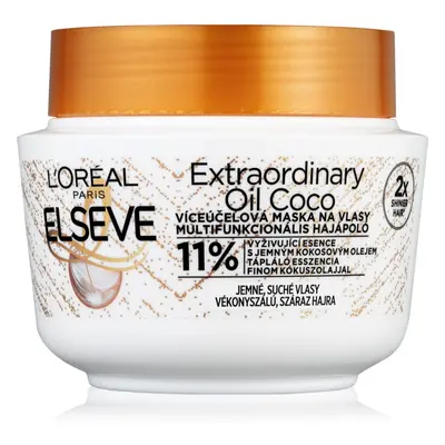 L’Oréal Paris Elseve Extraordinary Oil Coconut vyživující maska pro normální až suché vlasy s ko