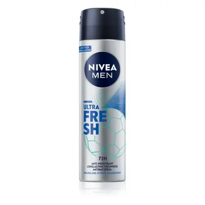 NIVEA MEN Ultra Fresh antiperspirant ve spreji pro muže 150 ml