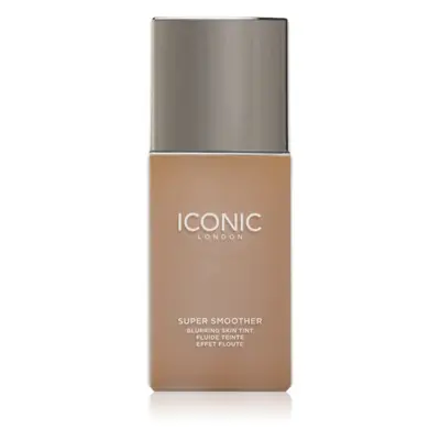 ICONIC London Super Smoother Blurring Skin Tint lehký hydratační make-up odstín Warm Tan 30 ml