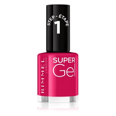 Rimmel Super Gel gelový lak na nehty bez užití UV/LED lampy odstín 026 Sun Fun Daze 12 ml