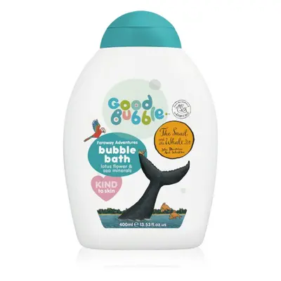 Good Bubble Snail & the Whale Bubble Bath pěna do koupele pro děti Lotus Flower & Sea Minerals 4