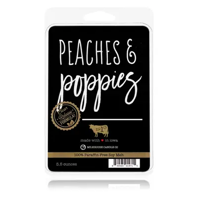 Milkhouse Candle Co. Farmhouse Peaches & Poppies vosk do aromalampy 155 g