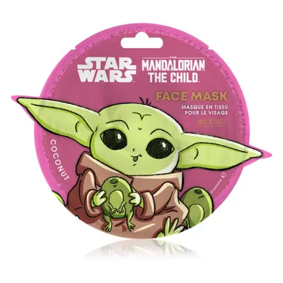 Mad Beauty Star Wars The Mandalorian The Child plátýnková maska s kokosem 25 ml