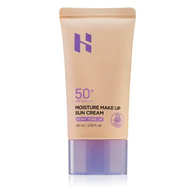 Holika Holika Moisture Make Up Sun Cream ochranný tónovací krém na obličej SPF 50+ 60 ml