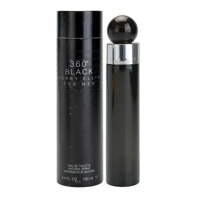 Perry Ellis 360° Black toaletní voda pro muže 100 ml