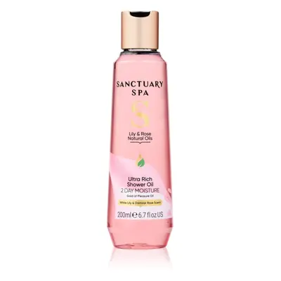 Sanctuary Spa Lily & Rose pečující sprchový olej 200 ml