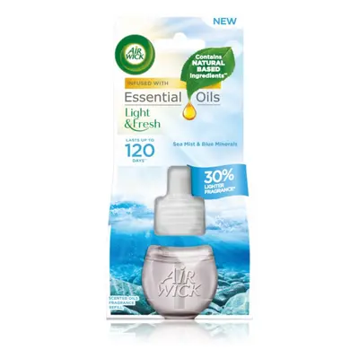 Air Wick Light & Fresh Sea Mist & Blue Minerals náplň do aroma difuzérů 19 ml