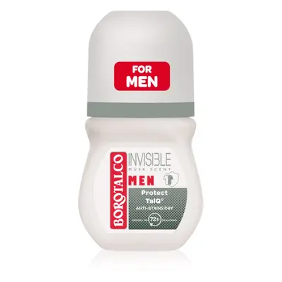 Borotalco MEN Invisible kuličkový deodorant roll-on 72h vůně Musk 50 ml