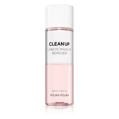 Holika Holika Clean Up dvousložkový odličovač pro citlivou pleť a oči 100 ml