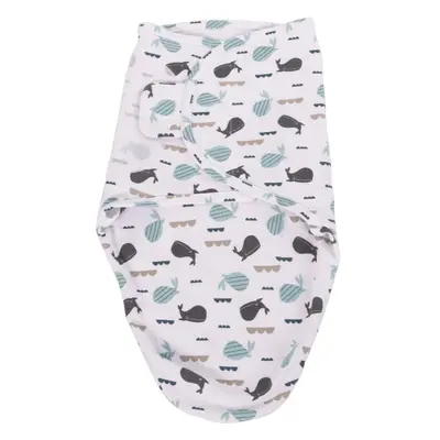 Bo Jungle B-Wrap Small Ocean Whales zavinovačka 3,2-6,4kg 1 ks