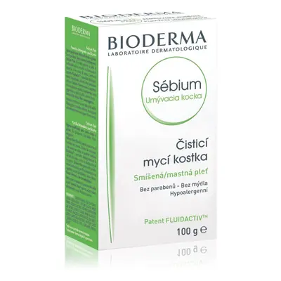 Bioderma Sébium Mycí Kostka tuhé mýdlo pro mastnou a smíšenou pleť 100 g