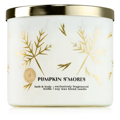 Bath & Body Works Pumpkin Smores vonná svíčka 411 g