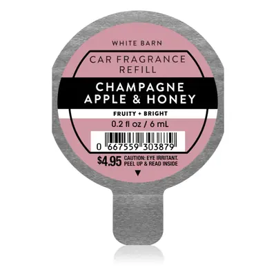 Bath & Body Works Champagne Apple & Honey vůně do auta náhradní náplň 6 ml