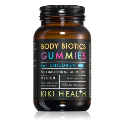 KIKI Health Body Biotics™ Gummies probiotický komplex vegan pro děti 30 tbl