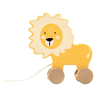 Tryco Wooden Lion Pull-Along Toy hračka ze dřeva 10m+ 1 ks