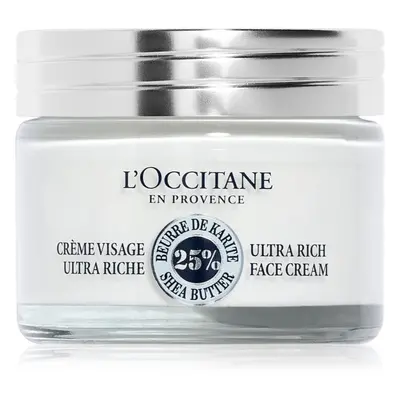 L’Occitane Shea výživný zklidňující pleťový krém 50 ml