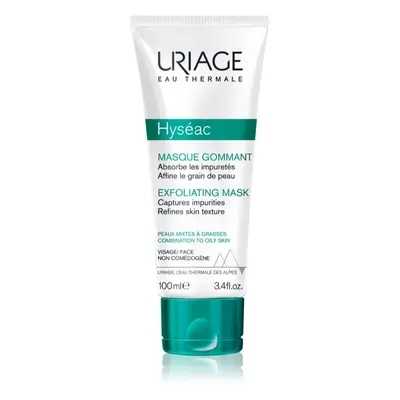 Uriage Hyséac Exfoliating Mask peelingová maska pro mastnou a smíšenou pleť 100 ml