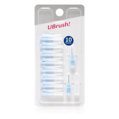 Herbadent UBrush! náhradní mezizubní kartáčky 0,5 mm Blue 10 ks